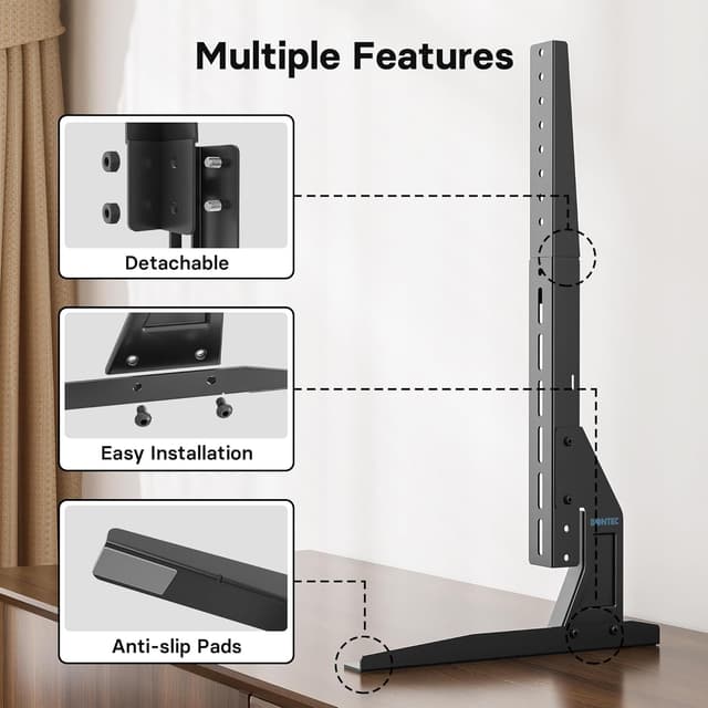 Thumbnail 3 de BONTEC Universal TV Standfüße bis 50 kg