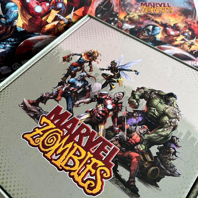 Detalle de Asmodee Marvel Zombies Zombicide (edizione in italiano) gioco da tavolo 1-6 giocatori, 14+