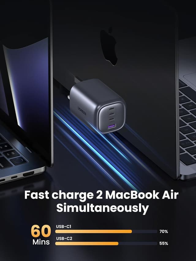 Detalle 2 de UGREEN Nexode 100W USB C Charger for MacBook Pro