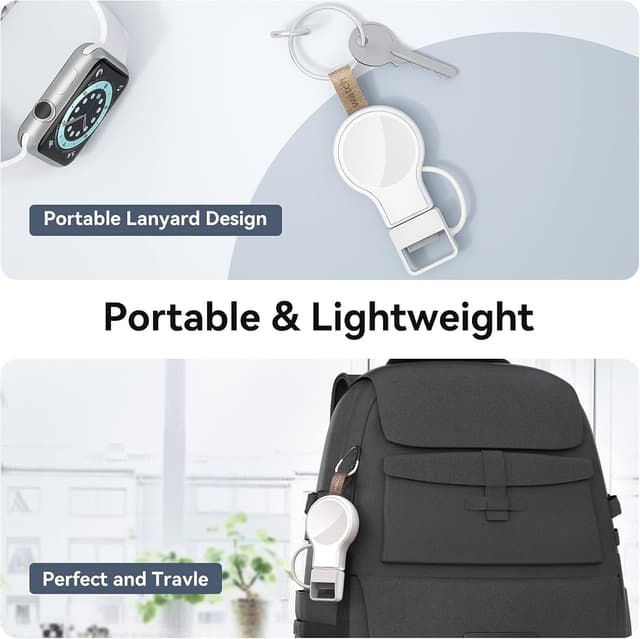 Detalle 1 de LVFAN Wireless Charger for Apple Watch 2