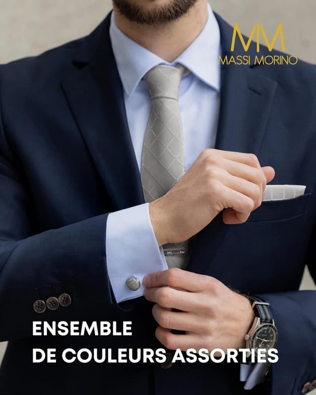 Detalle de Massi Morino cravate homme 147 cm