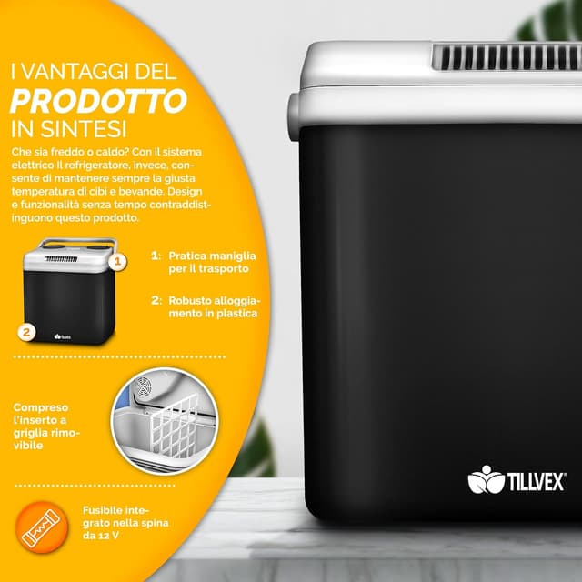 Thumbnail 2 de tillvex Frigorifero elettrico Portatile 32L