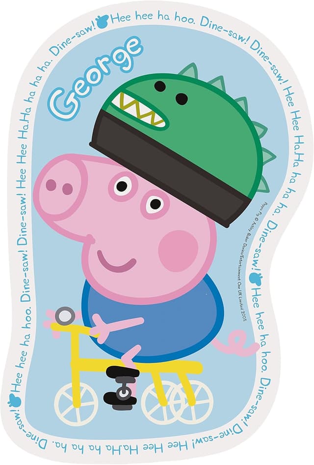 Detalle de Ravensburger Peppa Pig 4 Large Shaped Jigsaw Puzzles (10, 12, 14, 16 Pieces) for Kids 3+