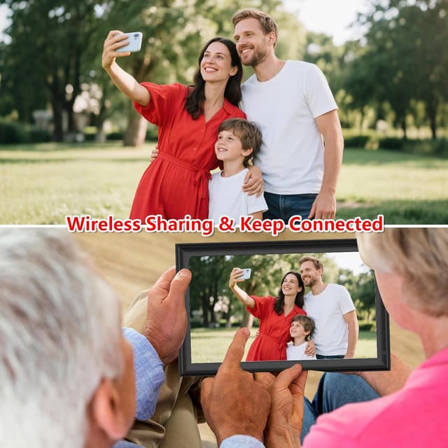 Thumbnail 6 de FRAMEO 15.6 inch digital photo frame