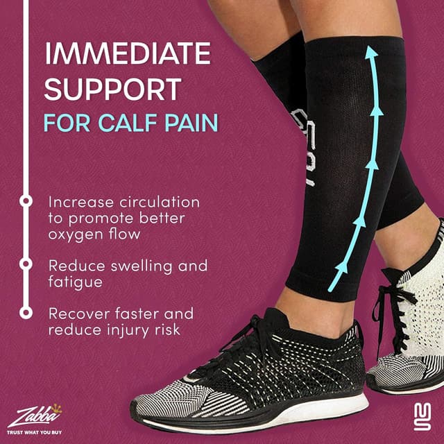 Detalle 2 de Calze compressive Modetro Sports per polpacci