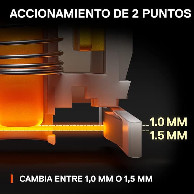 Thumbnail 4 de SteelSeries Apex 9 Mini teclado 60 % 2 puntos