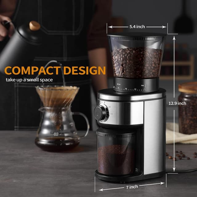 Thumbnail 6 de Ollygrin Burr Coffee Grinder 30 Settings