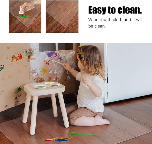 Thumbnail 2 de Kuyal Clear Chair Mat 30 x 48 inches