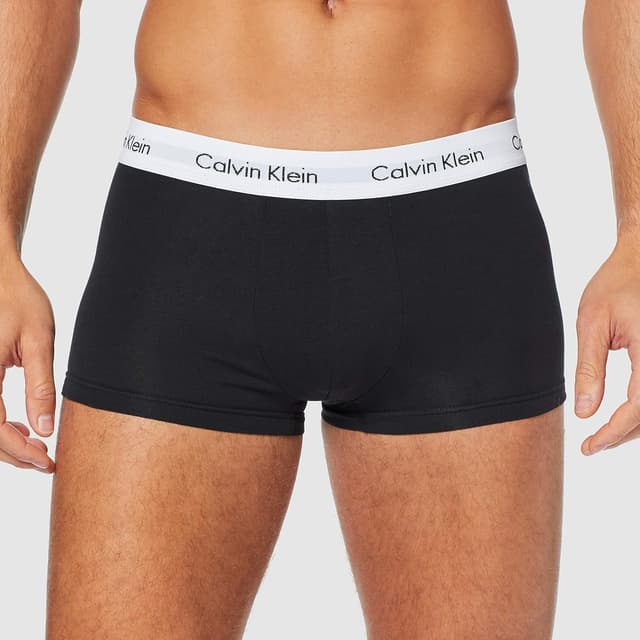 Detalle 2 de Calvin Klein Men's 3 Pack Low Rise Trunks