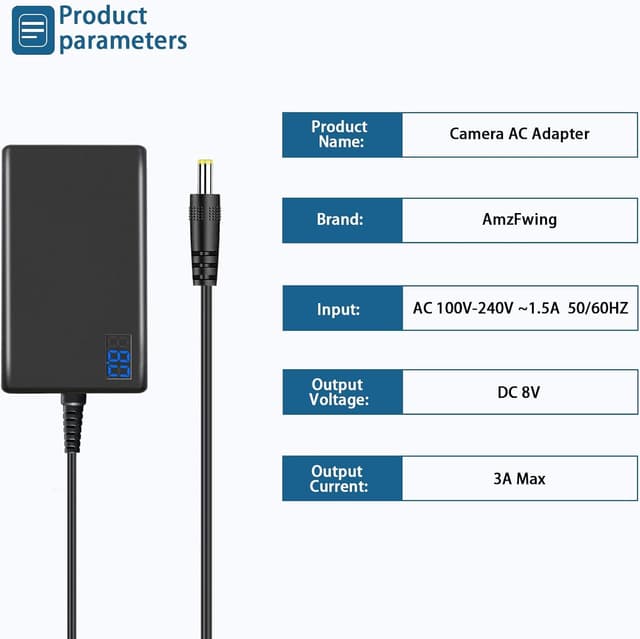 Thumbnail 6 de NP-FW50 Dummy Battery AC-PW20 AC Adapter Kit for Sony cameras (continuous power for filming & live streaming)