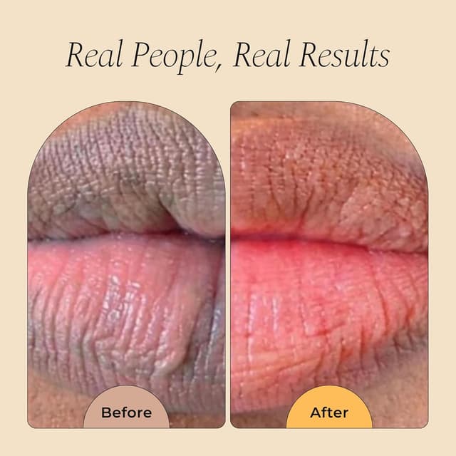 Detalle de Glo Melanin All Natural Lemon & Turmeric Lip Balm for Dark Lips