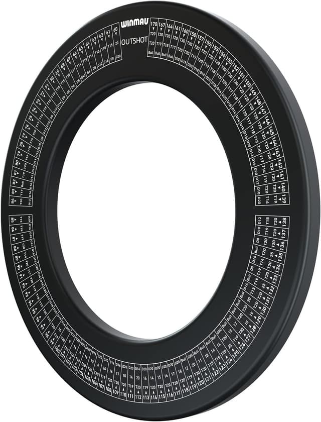 Detalle de WINMAU Dartboard Surround per freccette: protezione e cornice per tavolo da gioco