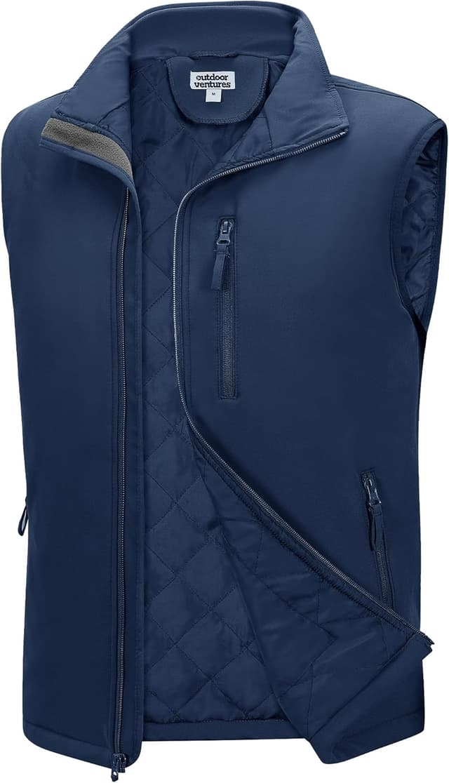 Imagen de Outdoor Ventures Men's Softshell Puffer Gilet en OfertitasTOP