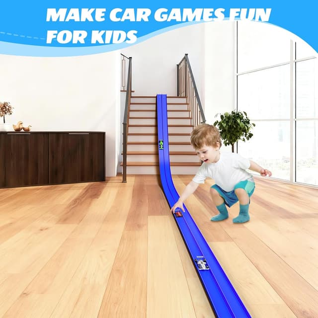 Thumbnail 4 de 5M Flexible Race Track with 4 Cars