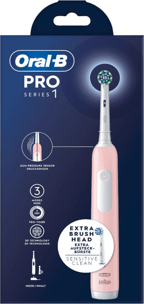 Imagen de Oral-B PRO 1 Cepillo Eléctrico Rosa en OfertitasTOP