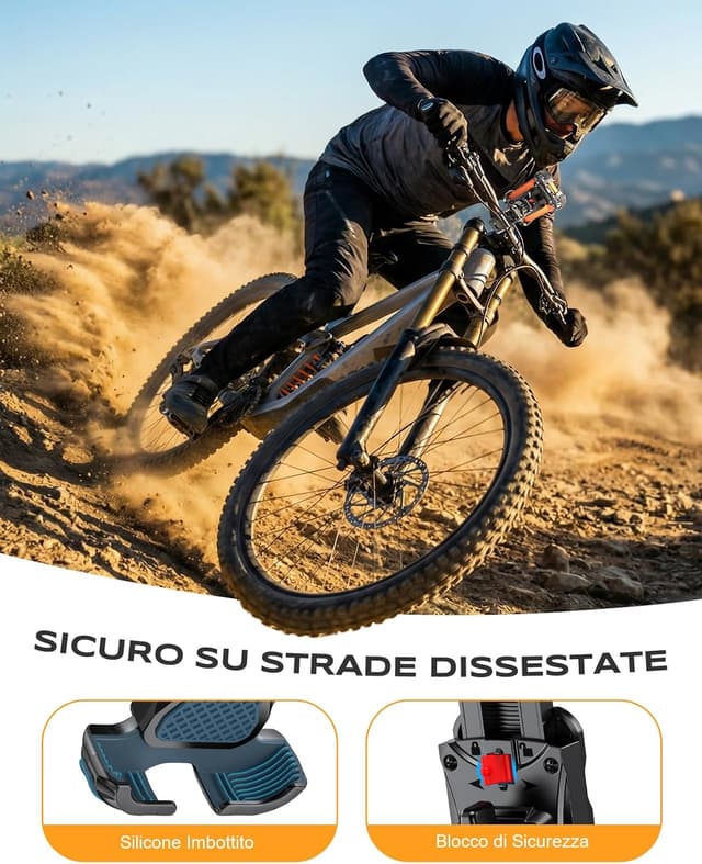 Detalle de Babacom Porta Cellulare Moto universale 4,7–6,8"