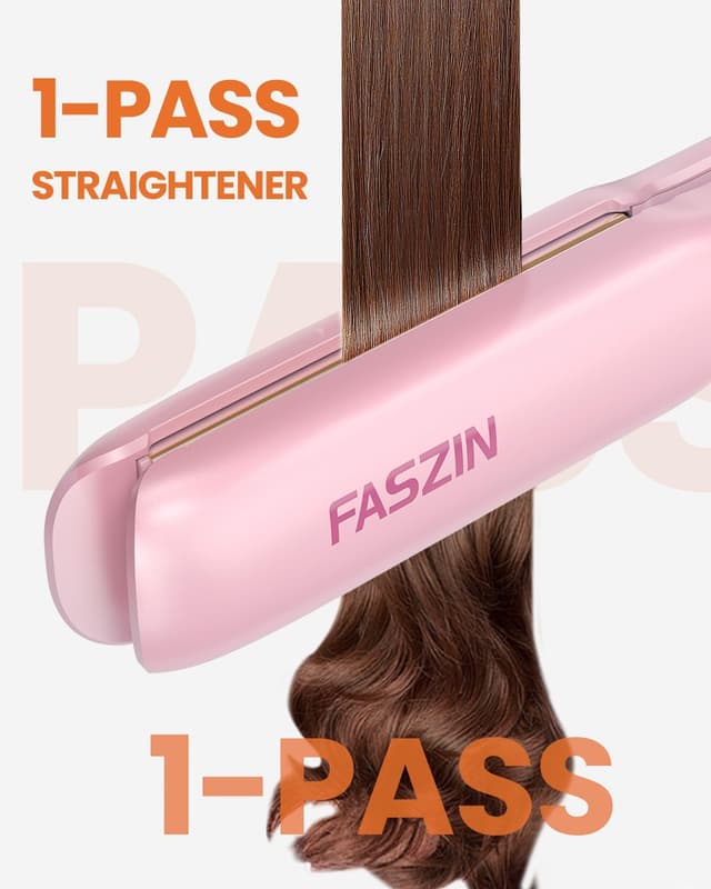Thumbnail 2 de Faszin Hair Straighteners with Ionic Titanium Plate