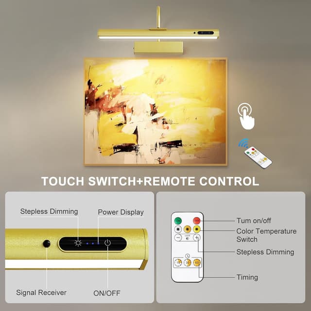 Thumbnail 2 de HARPER LIVING Wireless Picture Light 4000mAh