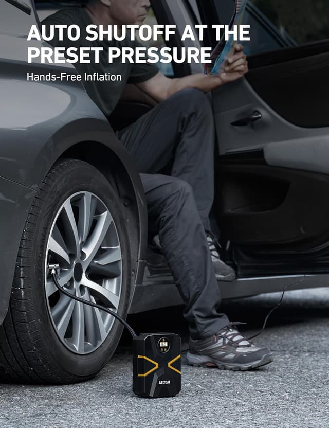 Thumbnail 6 de AstroAI S1 Portable Tire Inflator 150 PSI