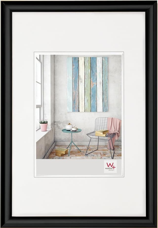 Detalle 2 de Walther Design Cadres photo Trendstyle noirs 30 x 40 cm (lot de 3) KP040B3