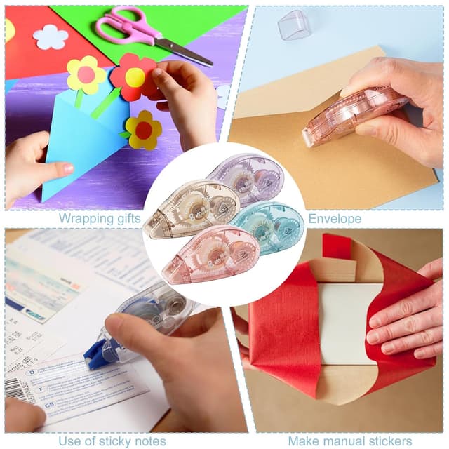 Thumbnail 4 de Kunoli Glue Roller 0.31in x 26.25ft adhesive tape dispenser ๐จ