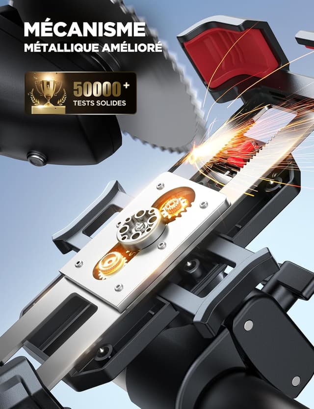 Detalle de JOYROOM Support Telephone Moto 2025 160 km/h