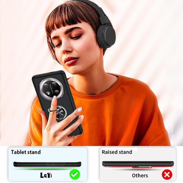 Detalle 2 de LeYi Honor Magic7 Lite 5G case 2 lens