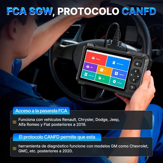 Thumbnail 6 de KINGBOLEN S6 Elite OBD2 Multimarca