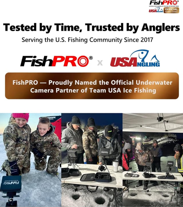 Thumbnail 1 de NO.1 FishPRO 2026 1080P Underwater Fishing Camera 25m 🎣