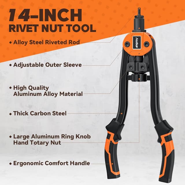 Thumbnail 5 de AojSup Rivet Nut Gun 14in Heavy Duty