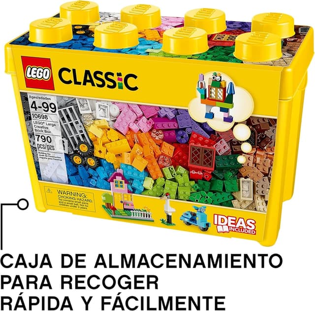 Thumbnail 6 de LEGO Classic Caja de Ladrillos Creativos Grande 10698: juego de construcción creativo desde 4 años