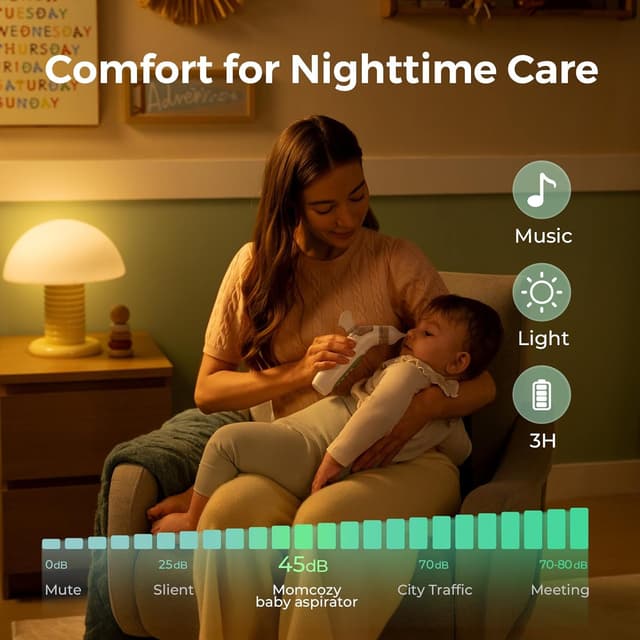 Thumbnail 5 de Momcozy BreezyClear 2‑in‑1 nasal aspirator 65 kPa 👶