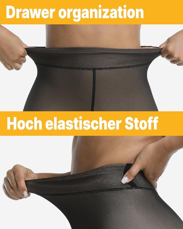 Thumbnail 3 de ViShawtek Thermo Strumpfhose Damen 1 Paar