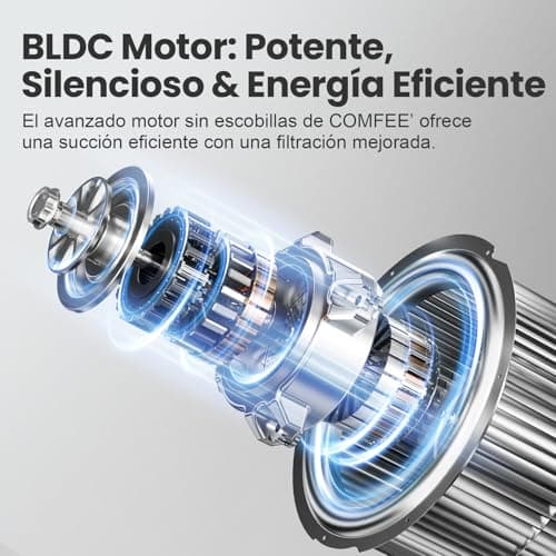 Detalle de Campana extractora Comfee TSHM77SS-60 de 60 cm (clase A+++), 650 m³/h y control por gestos