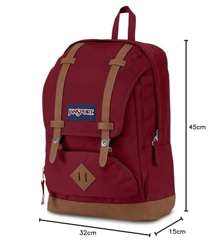 Thumbnail 5 de JANSPORT Cortlandt mochila 15 pulgadas Rojo Russet Red