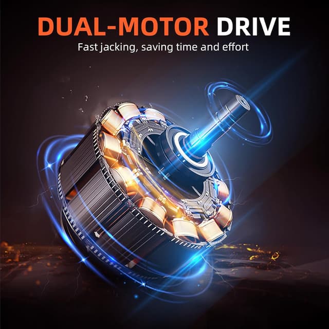 Detalle 2 de Trihelper Electric Car Jack Set 5 Ton