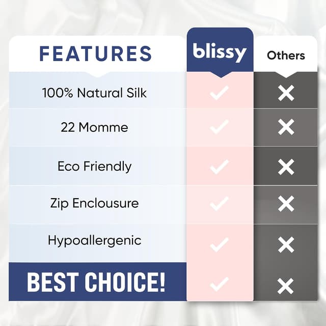 Thumbnail 6 de Blissy Silk Pillowcase 22 momme Queen