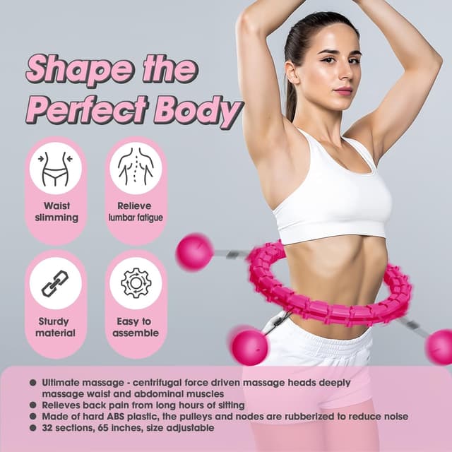 Thumbnail 5 de Smart Hoop Reifen 57–165 cm Hula Hoop