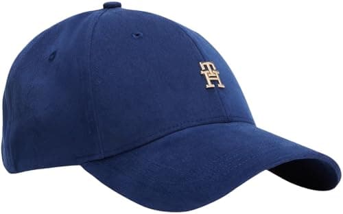 Detalle de Tommy Hilfiger Elevated Chic gorra mujer Azul Preppy Navy