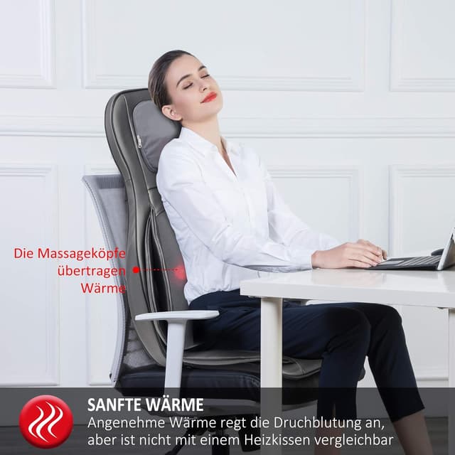 Detalle 1 de Shiatsu Massagesitzauflage für Rücken, 15 Min