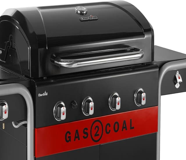 Thumbnail 7 de Char-Broil Gas2Coal 2.0 440 🔥 Barbacoa híbrida de 4 quemadores