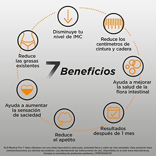 Thumbnail 6 de XLS Medical Pro7 Pack de 1 mes (90 sticks) sabor piña: tratamiento con fibra natural para apoyar la pérdida de peso