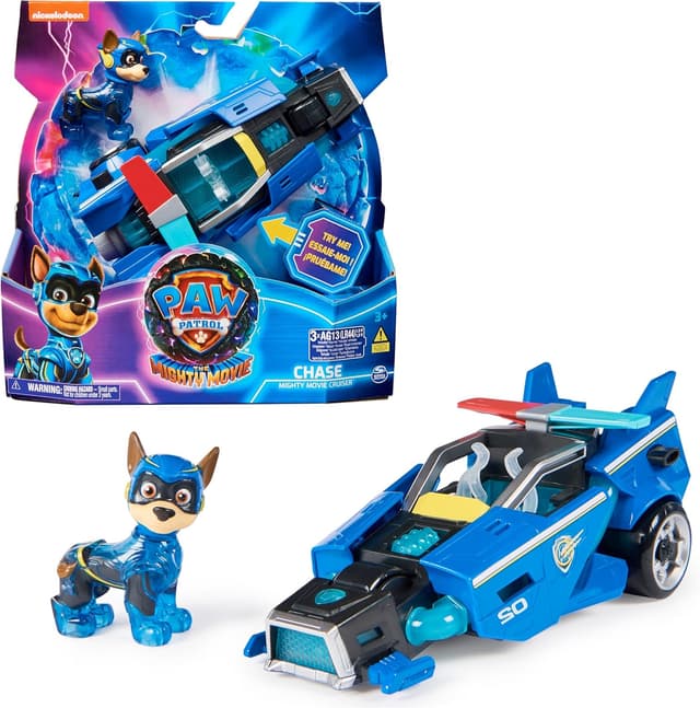 Detalle de PAW Patrol Mighty Kinofilm Chase Polizeiauto 17 cm