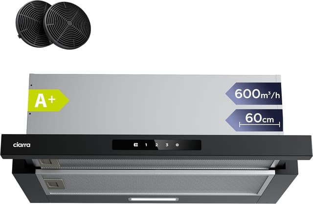 Detalle de CIARRA CBCB6909A Dunstabzugshaube 600 m³/h