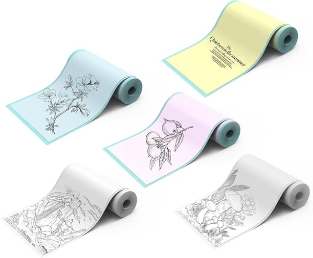 Detalle de Rotoli carta termica 57 x 25 mm per mini stampante