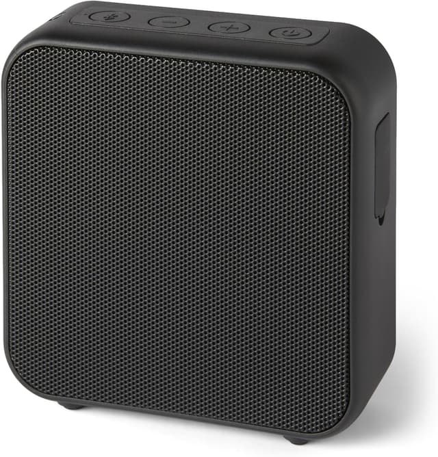 Detalle de Amazon Basics Portable Wireless Bluetooth 5.3 Speaker (Compact, 6h runtime, IPX5) – Black