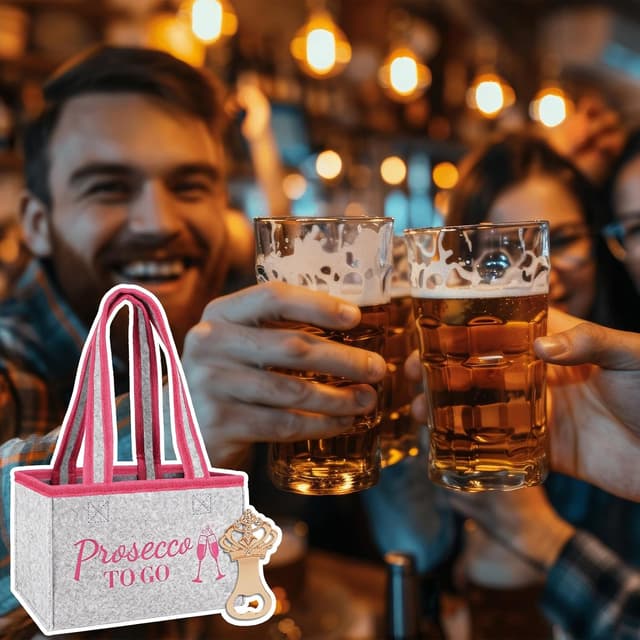 Thumbnail 5 de WenmthG Damen Flaschentasche 6 Flaschen