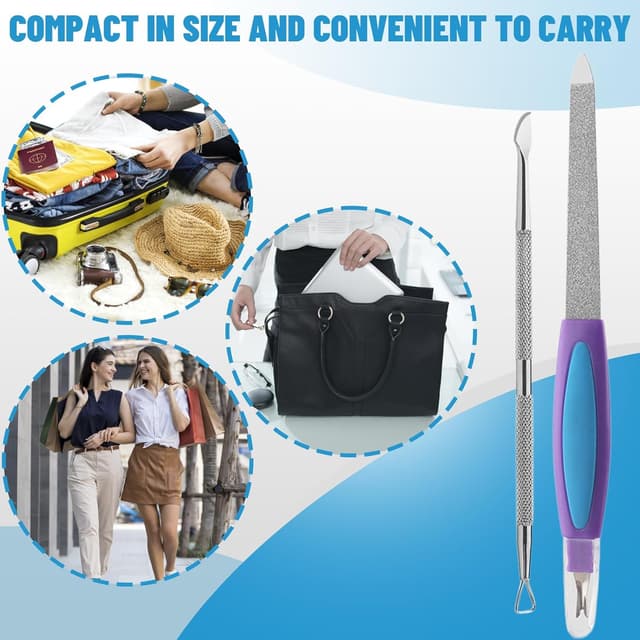 Thumbnail 6 de FESSOSKO Steel Nail File for Thick Nails