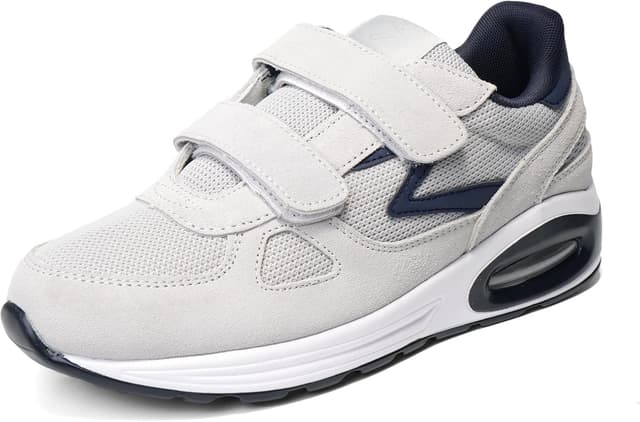 Detalle de STRAPPO SOFT : chaussures homme à scratch mesh respirant, amorti à coussin d’air et semelle antidérapante