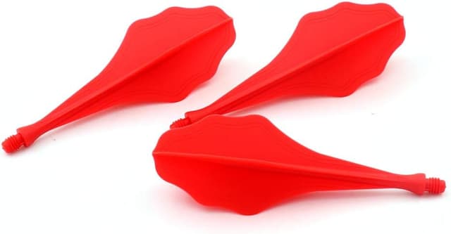 Detalle de CUESOUL TRAJ AK8 – lot de 3 vols de fléchettes intégrés (rouge), conception renforcée